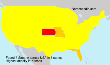 Surname Sattarin in USA