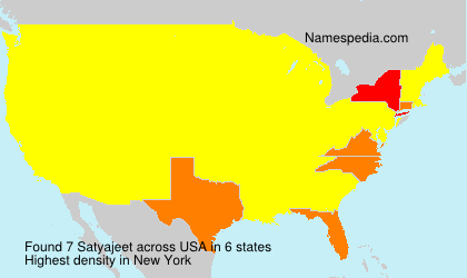 Surname Satyajeet in USA Surname Satyajeet in USA