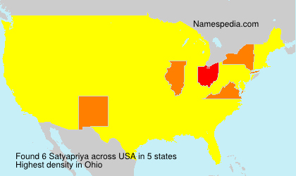 Surname Satyapriya in USA Surname Satyapriya in USA