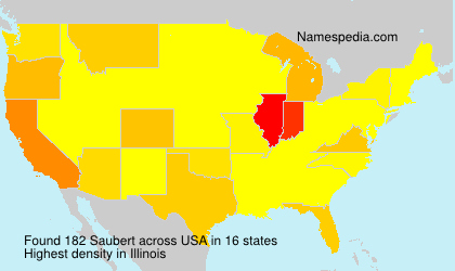 Surname Saubert in USA Surname Saubert in USA