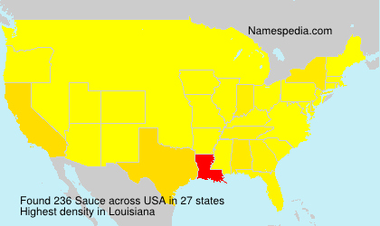 Surname Sauce in USA Surname Sauce in USA