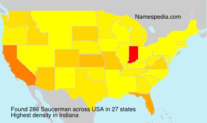Surname Saucerman in USA Surname Saucerman in USA