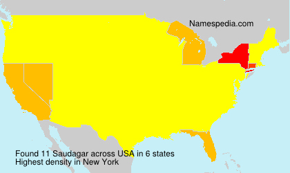 Surname Saudagar in USA Surname Saudagar in USA