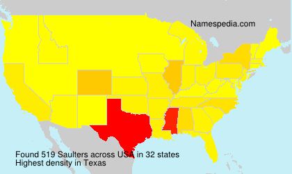 Surname Saulters in USA Surname Saulters in USA