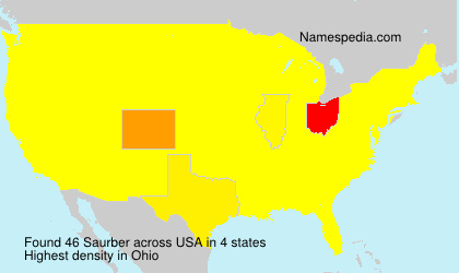 Surname Saurber in USA Surname Saurber in USA