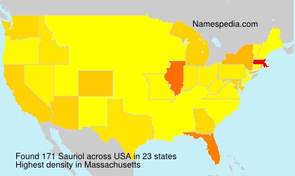 Surname Sauriol in USA Surname Sauriol in USA