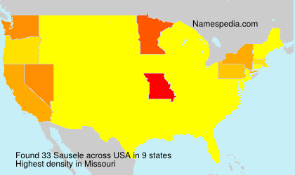 Surname Sausele in USA Surname Sausele in USA