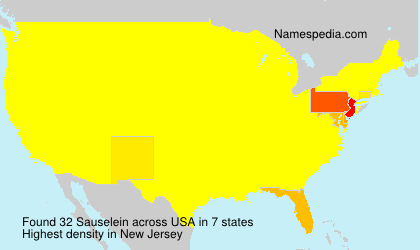 Surname Sauselein in USA Surname Sauselein in USA