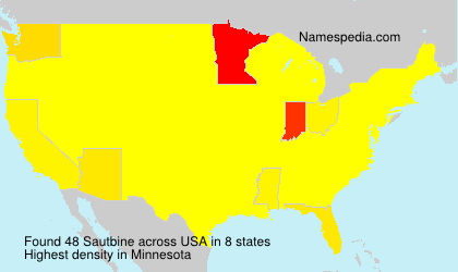Surname Sautbine in USA Surname Sautbine in USA