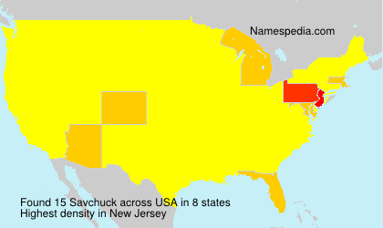 Surname Savchuck in USA Surname Savchuck in USA