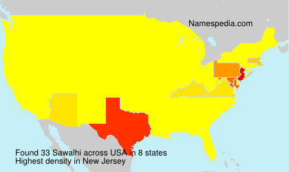 Surname Sawalhi in USA Surname Sawalhi in USA