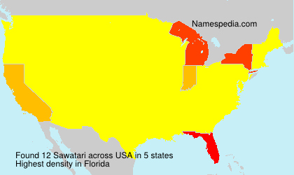 Surname Sawatari in USA Surname Sawatari in USA