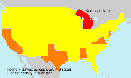 Surname Sawaz in USA Surname Sawaz in USA