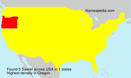Surname Sawiel in USA Surname Sawiel in USA