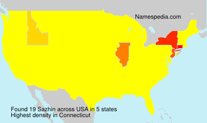 Surname Sazhin in USA Surname Sazhin in USA