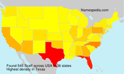 Surname Scaff in USA Surname Scaff in USA