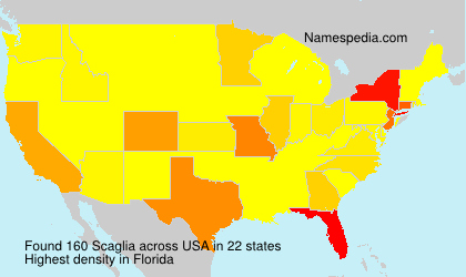 Surname Scaglia in USA Surname Scaglia in USA