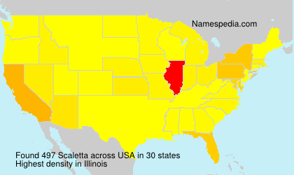 Surname Scaletta in USA Surname Scaletta in USA