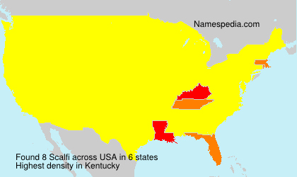 Surname Scalfi in USA Surname Scalfi in USA