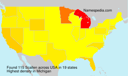 Surname Scallen in USA Surname Scallen in USA
