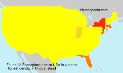Surname Scanapieco in USA Surname Scanapieco in USA