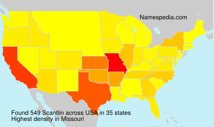 Surname Scantlin in USA Surname Scantlin in USA