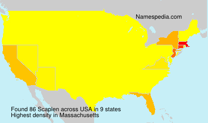 Surname Scaplen in USA Surname Scaplen in USA