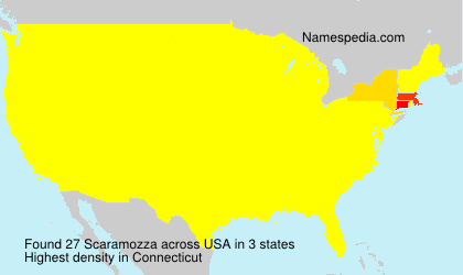Surname Scaramozza in USA Surname Scaramozza in USA