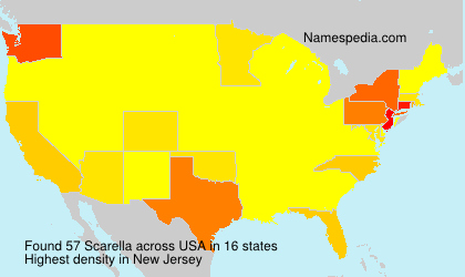 Surname Scarella in USA Surname Scarella in USA