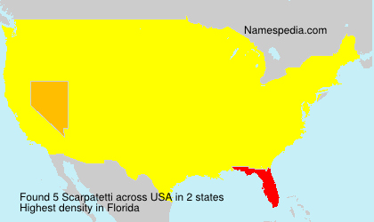 Surname Scarpatetti in USA Surname Scarpatetti in USA