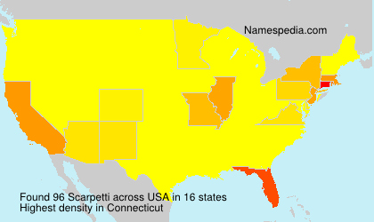 Surname Scarpetti in USA Surname Scarpetti in USA
