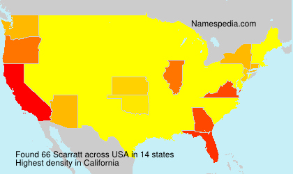 Surname Scarratt in USA Surname Scarratt in USA