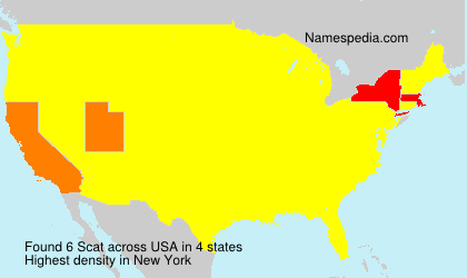 Surname Scat in USA Surname Scat in USA