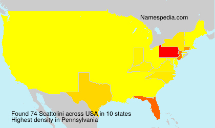 Surname Scattolini in USA Surname Scattolini in USA