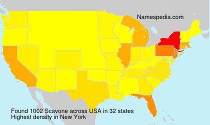 Surname Scavone in USA Surname Scavone in USA