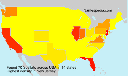 Surname Scellato in USA Surname Scellato in USA