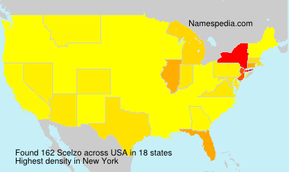 Surname Scelzo in USA Surname Scelzo in USA