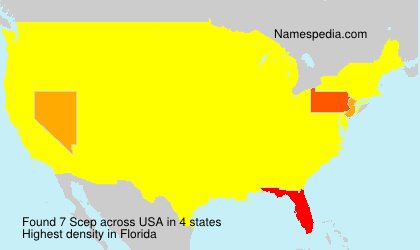 Surname Scep in USA Surname Scep in USA
