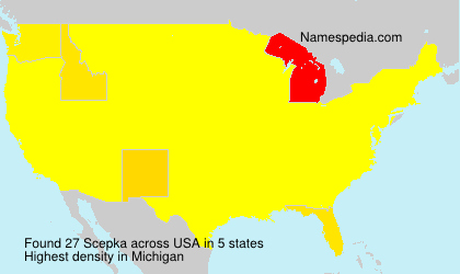 Surname Scepka in USA Surname Scepka in USA