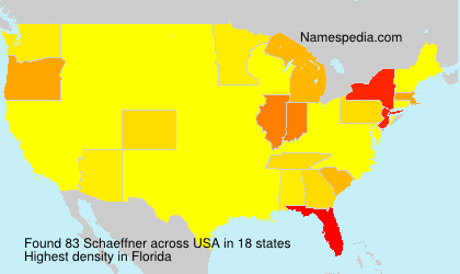 Surname Schaeffner in USA Surname Schaeffner in USA