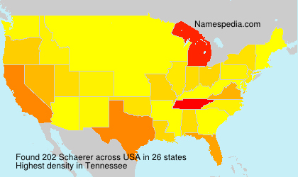 Surname Schaerer in USA Surname Schaerer in USA
