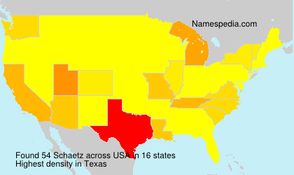 Surname Schaetz in USA Surname Schaetz in USA