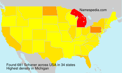 Surname Schaner in USA Surname Schaner in USA