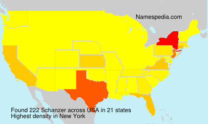 Surname Schanzer in USA Surname Schanzer in USA