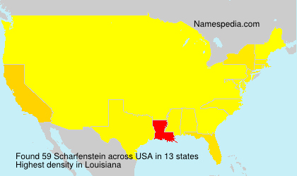 Surname Scharfenstein in USA Surname Scharfenstein in USA