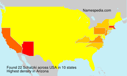 Surname Schatzki in USA Surname Schatzki in USA