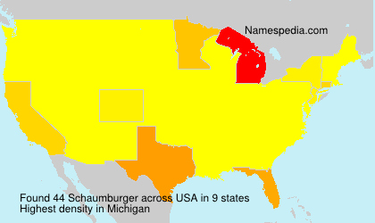 Surname Schaumburger in USA Surname Schaumburger in USA