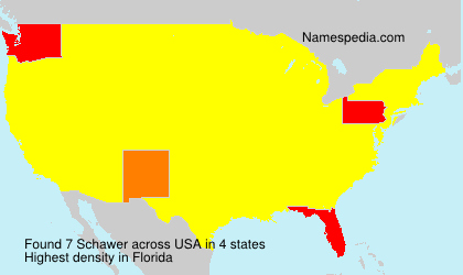 Surname Schawer in USA Surname Schawer in USA