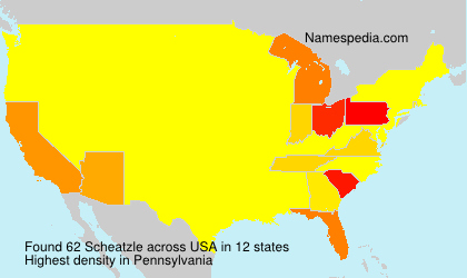 Surname Scheatzle in USA Surname Scheatzle in USA