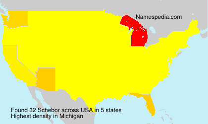 Surname Schebor in USA Surname Schebor in USA